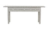 Top Class Black Bone Inlay 3 Drawer Geometric Console Long Edges 1