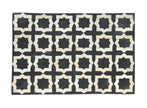 Black Moroccan Pattern Bone Inlay Box 3