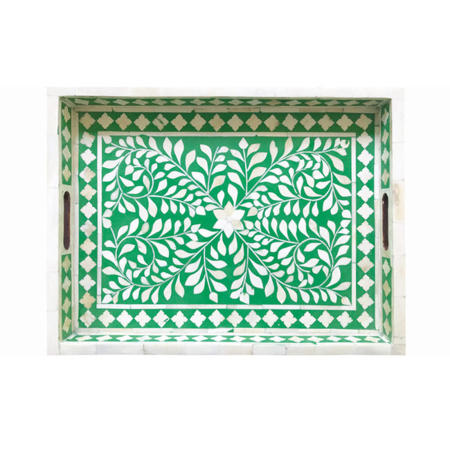 Bone Inlay Serving Tray