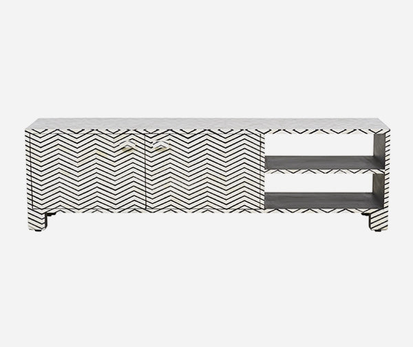 Buy Online Bone Inlay Media Console | Tv Unit @ Best Price – Luxury ...