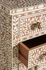 Bone Inlay Brown 6 Drawer Floral Lingerie Chest 4