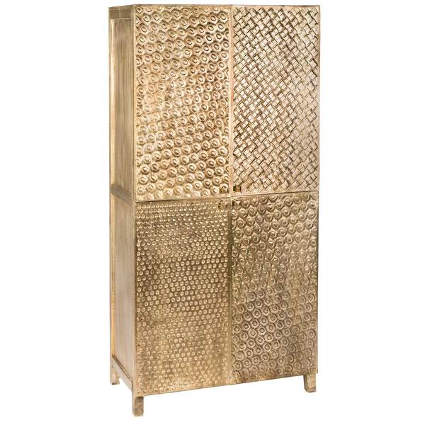 Embossed Brass Cupboard