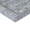 Blue Colored Bone Inlay Stripe Tray 2