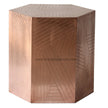 Copper Hexagonal Side Table 4