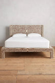 Cozy Bone Inlay Bed Brown 2