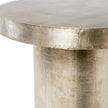 Embossed Metal Side Table Stand 2