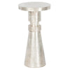 Embossed Metal Side Table Pole 1