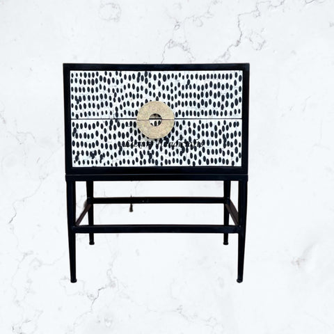 Full Bone 2 Drawer Bedside Black Ready to Ship 1Full Bone 2 Drawer Bedside Black Ready to Ship 1