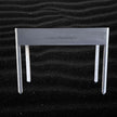 FUSION Floral Bone Inlay Console Grey Ready to Ship 5