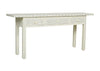 Grey Bone Inlay 3 Drawer Geometric Console Long Edges 2