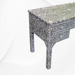 Grey Mother Of Pearl Inlay 5 Drawer Desk 3
