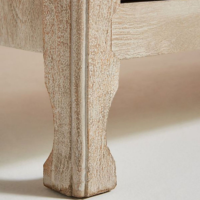 Luxury Handcarved Lombok 3 Drawer Dresser Grey luxuryhandicrafts