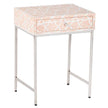 Fez Mother Of Pearl Inlay Side Cabinet - Pale Pink 1