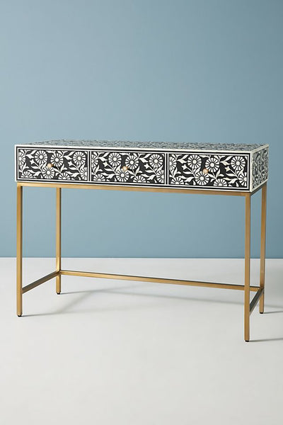 Lalita Inlay Desk Black