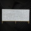 MOP Inlay Scroll Vine Buffet Grey 1
