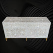 MOP Inlay Scroll Vine Buffet Grey 2