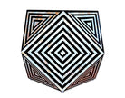 Black Mother Of Pearl Inlay Octagonal Side Table 3