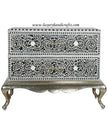 Mother Of Pearl Inlay Chest Metal Legs 1