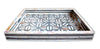 Mother Of Pearl Inlay Cross Design Tray Grey 3