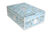 Mother Of Pearl Inlay Floral Box Turquoise 2