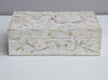 Mother Of Pearl Inlay Floral Box Ivory 1