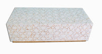 Mother Of Pearl Inlay Star Rectangle Center Table White 1