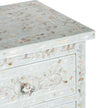 Pale Blue Mother Of Pearl Inlay Chest Of 7 Drawers Large 4
