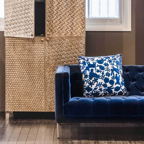 Embossed Brass Cupboard