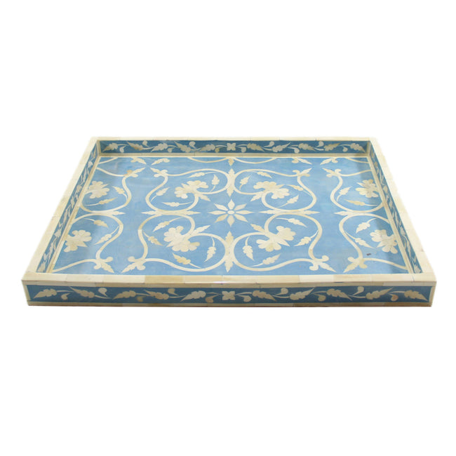 Blue Bone Inlay Tray