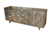 White Metal Flower Carved Buffet 2