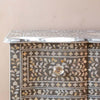 Estelle Mother of Pearl Inlay Curved Dresser Grey 3