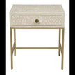 Blossom Bone Inlay Nightstand Pink 1