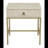 Blossom Bone Inlay Nightstand Pink 1