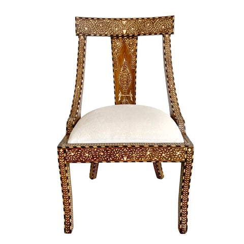Bone Inlaid Dining Chair 1