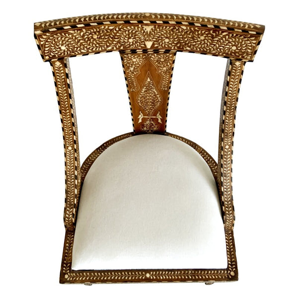 Bone Inlaid Dining Chair