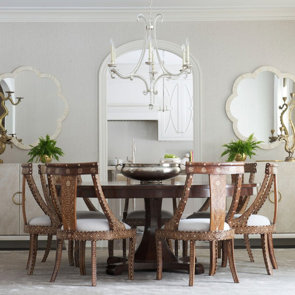 Bone Inlaid Dining Chair