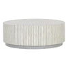 Bone Inlay Center Table Stripe Design Grey 4