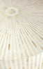 Bone Inlay Center Table Stripe Design White 2