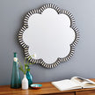 Bone Inlay Flower Mirror 1