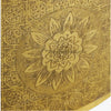 Brass Embossed Sunflower Coffee Table 3