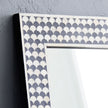 Bone Inlay Square Drop Mirror Black 2