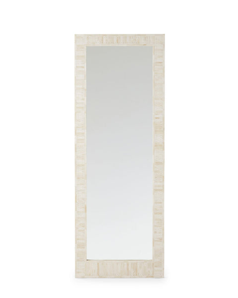 Full Bone Inlay Floor Mirror