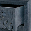 Luxury Handcarved Lombok 3 Drawer Dresser Indigo 3