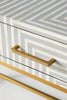 Savi Striped Inlay Desk Grey 4