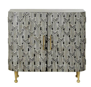 Handmade Bone Inlay 2 Door Sprinkle Sideboard