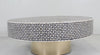 Geometric Bone Inlay Coffee Table Black 2