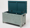 Geometric Bone Inlay Trunk Cum Coffee Table 2