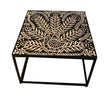 Lucienne Bone Inlay Coffee Table Black 2