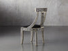 Bone Inlay Moroccan Chair Black 5