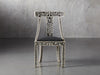 Bone Inlay Moroccan Chair Black 2